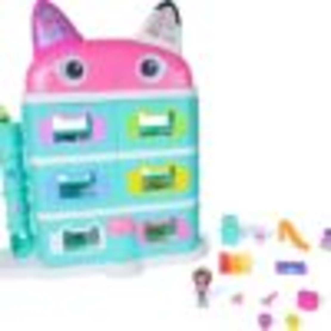 3658H בית הבובות של גבי - בית בובות ענק סרט