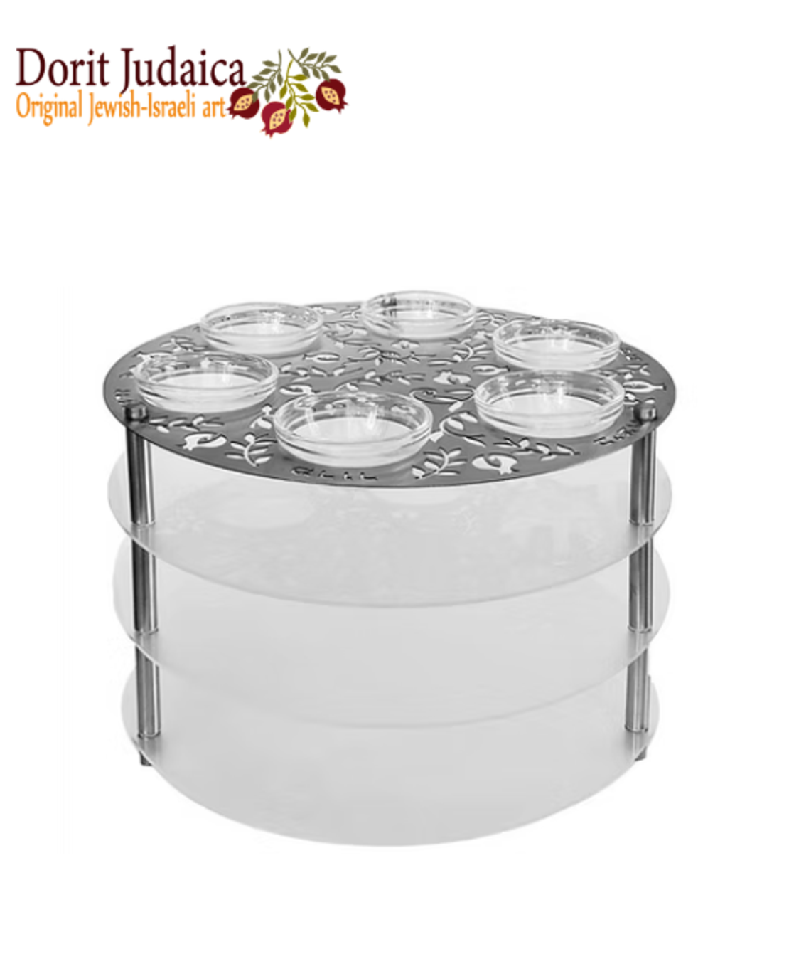 קערת סדר אלגנטית- 3 קומות P-27-3 floors