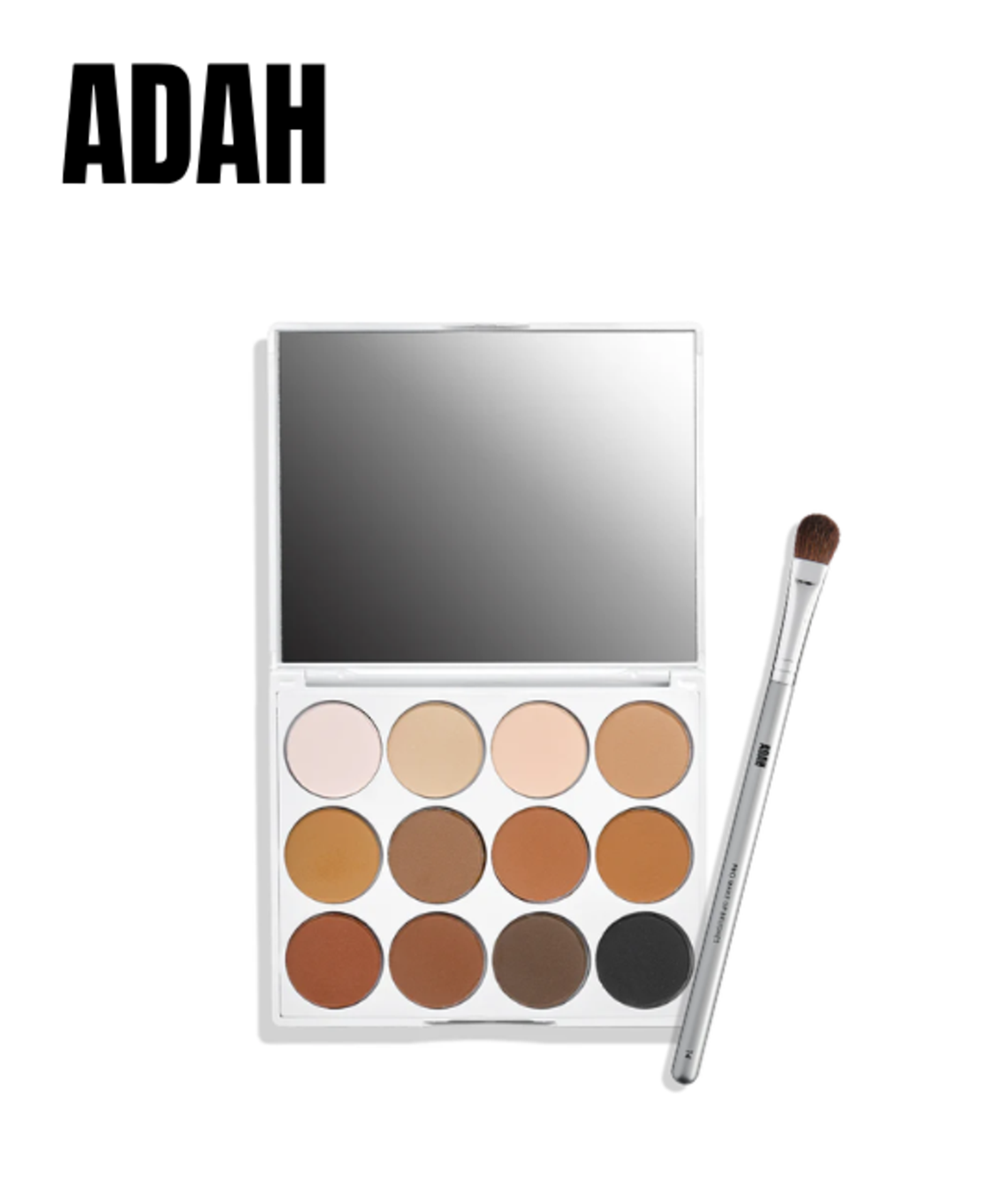 MATTE MOOD PALETTE פלטת צלליות + מתנה!! מברשת הנחת צללית
