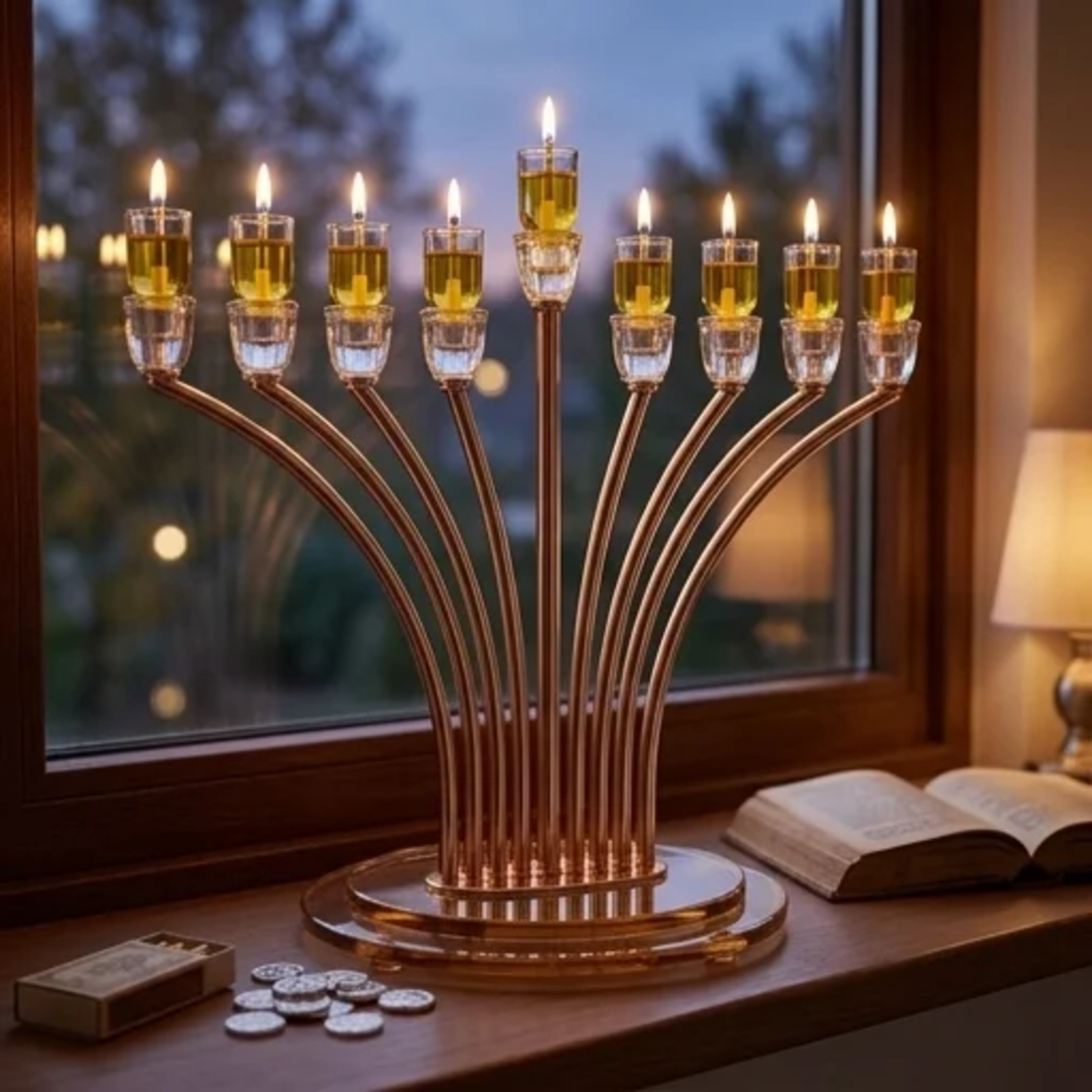 UK80406 חנוכיה 