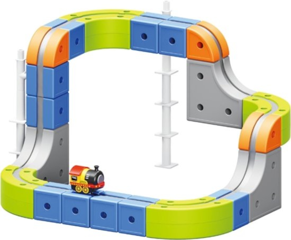 מסלול מירוצים רכבת מגנטית - 70 חלקים