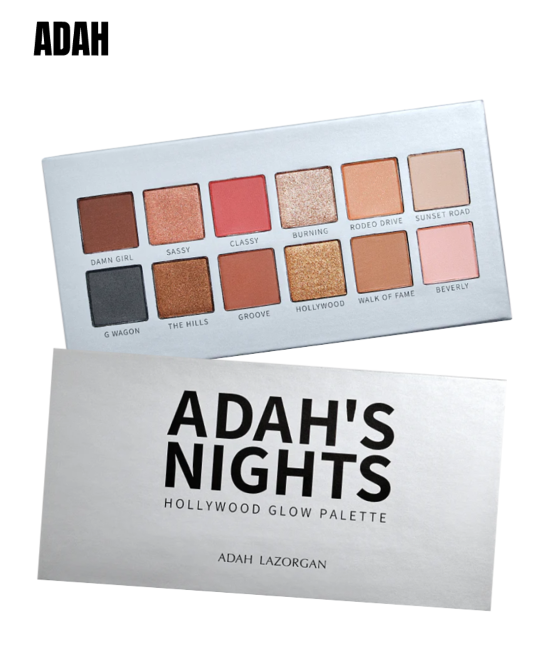 פלטת צלליות ADAH'S NIGHT PALETTE
