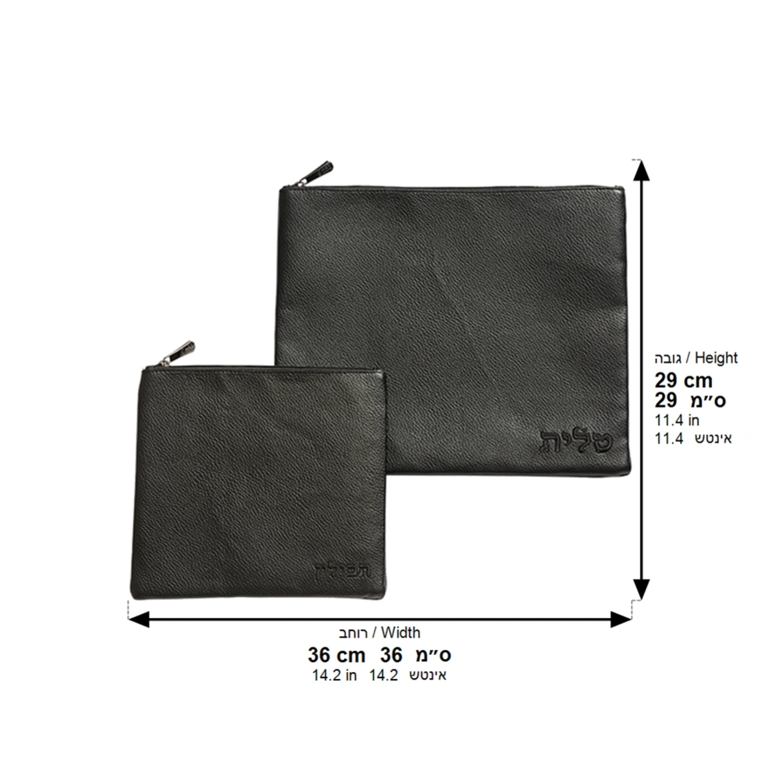 אורך/גובה: 29 ס״מ רוחב: 36 ס״מ חומר: דמוי עור משקל: 0.3 ק״ג גודל: 36 ס״מ