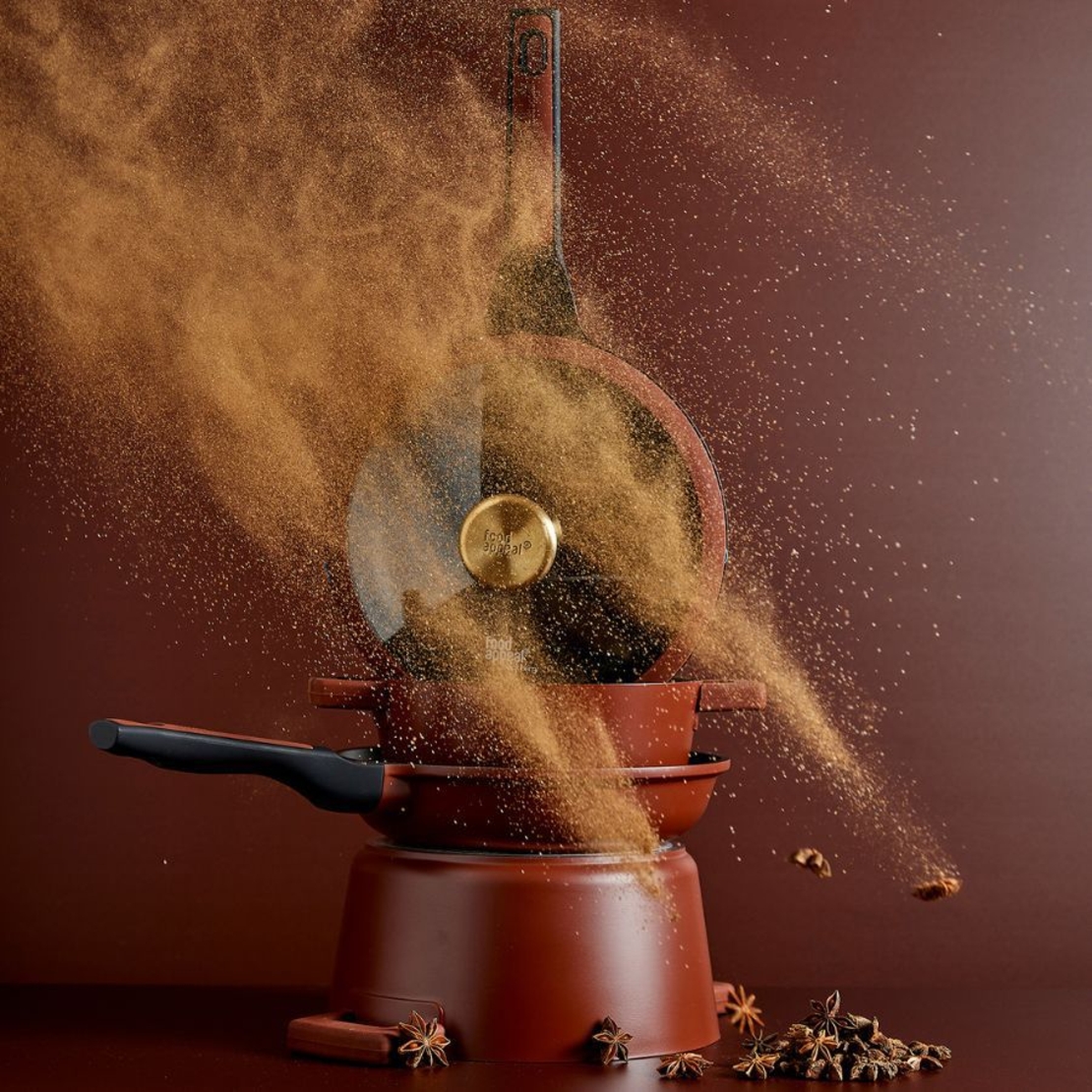 סט סירים 8 חלקים - BLACKBERRY SPICES COLLECTION אניס