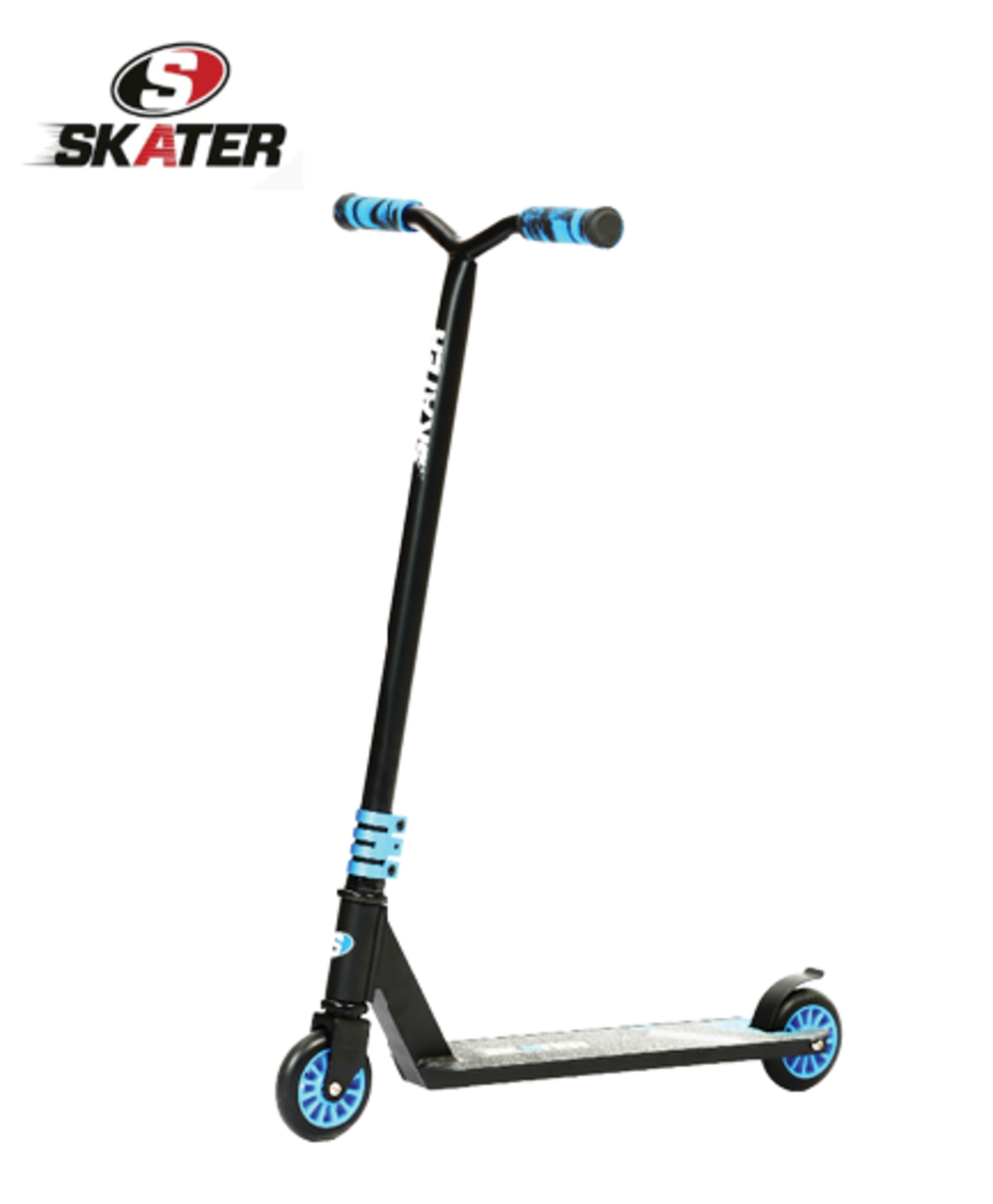 קורקינט פעלולים מקצועי SKATER PRO T3 גלגל 100ממ  BLUE ABEC9