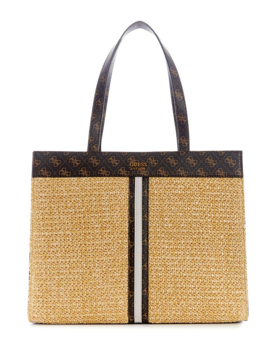 GUESS – KASINTA RAFFIA CUT OUT TOTE