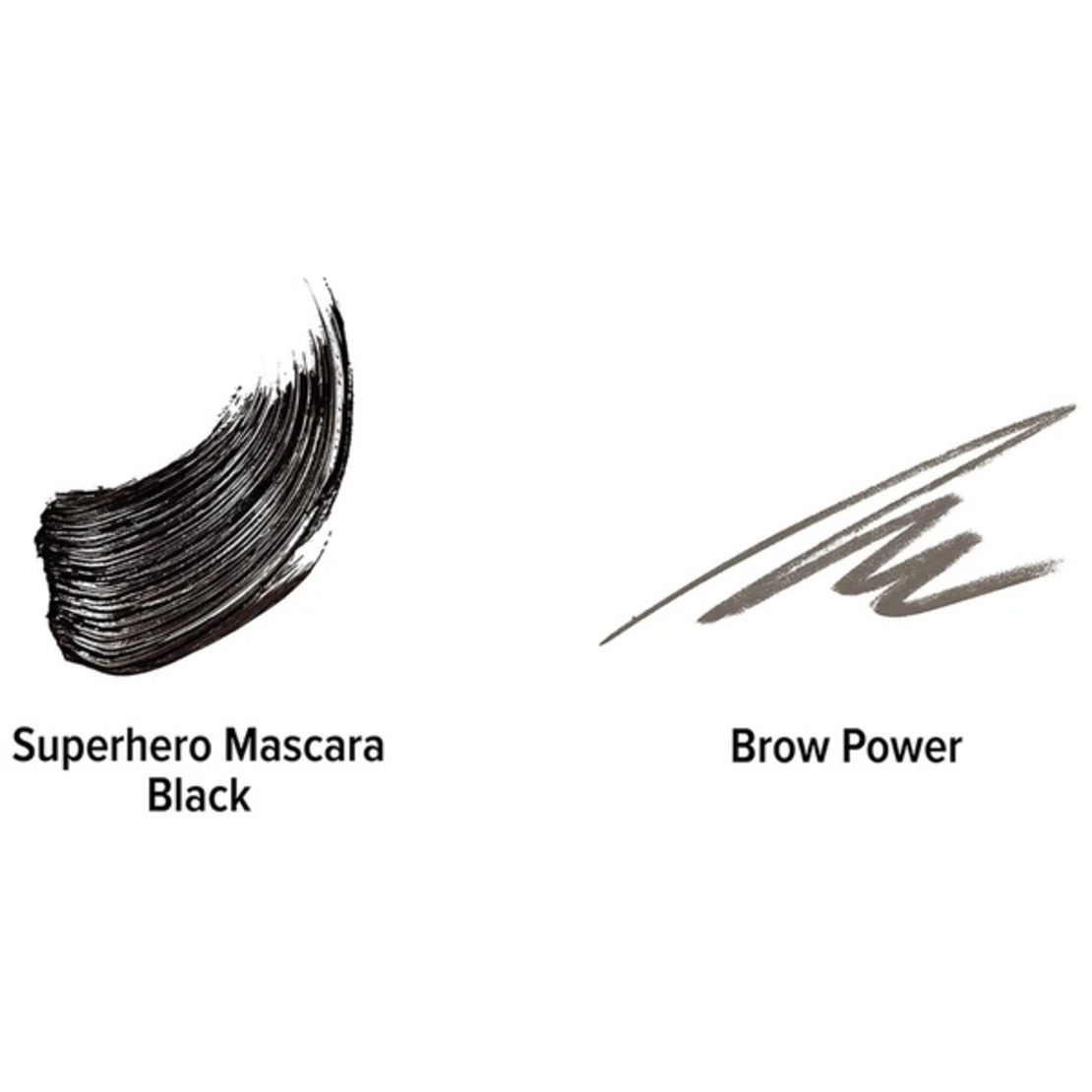 Superhero Elastic Stretch Volumizing and Lengthening Mascara & brow power