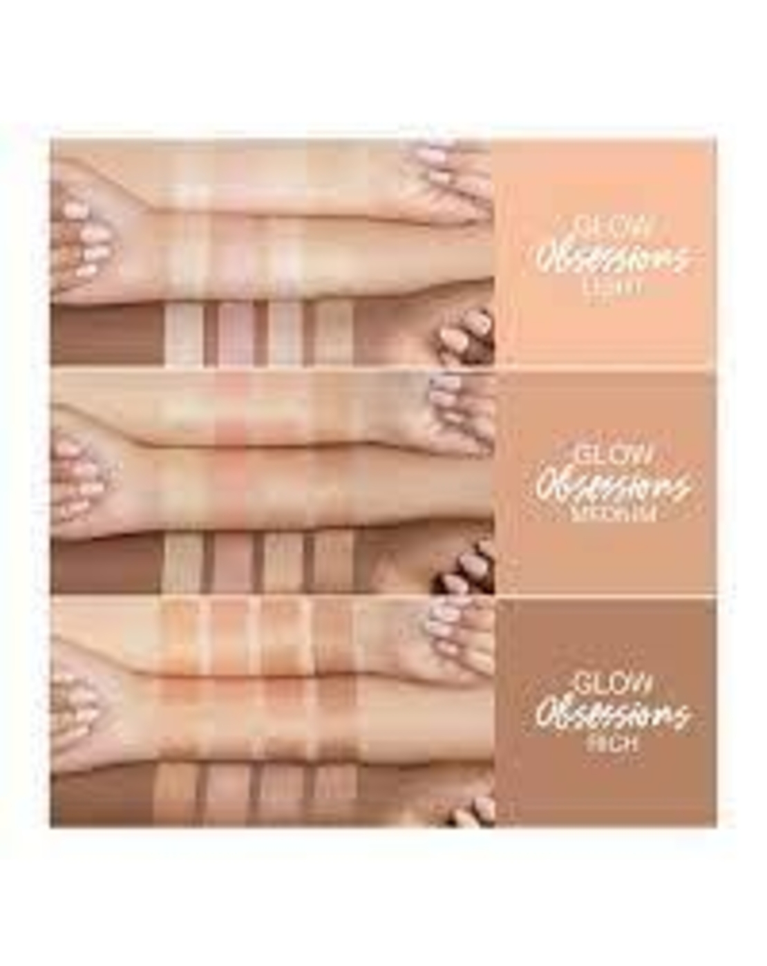 HUDA BEAUTY GLOW OBSESSIONS HIGHLIGHTER PALETTE
