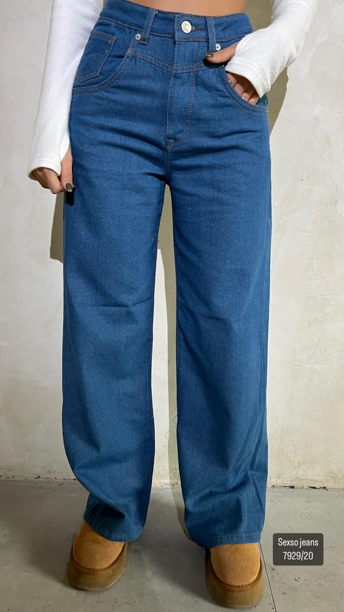 MOM JEANS שרונה - 7929/20