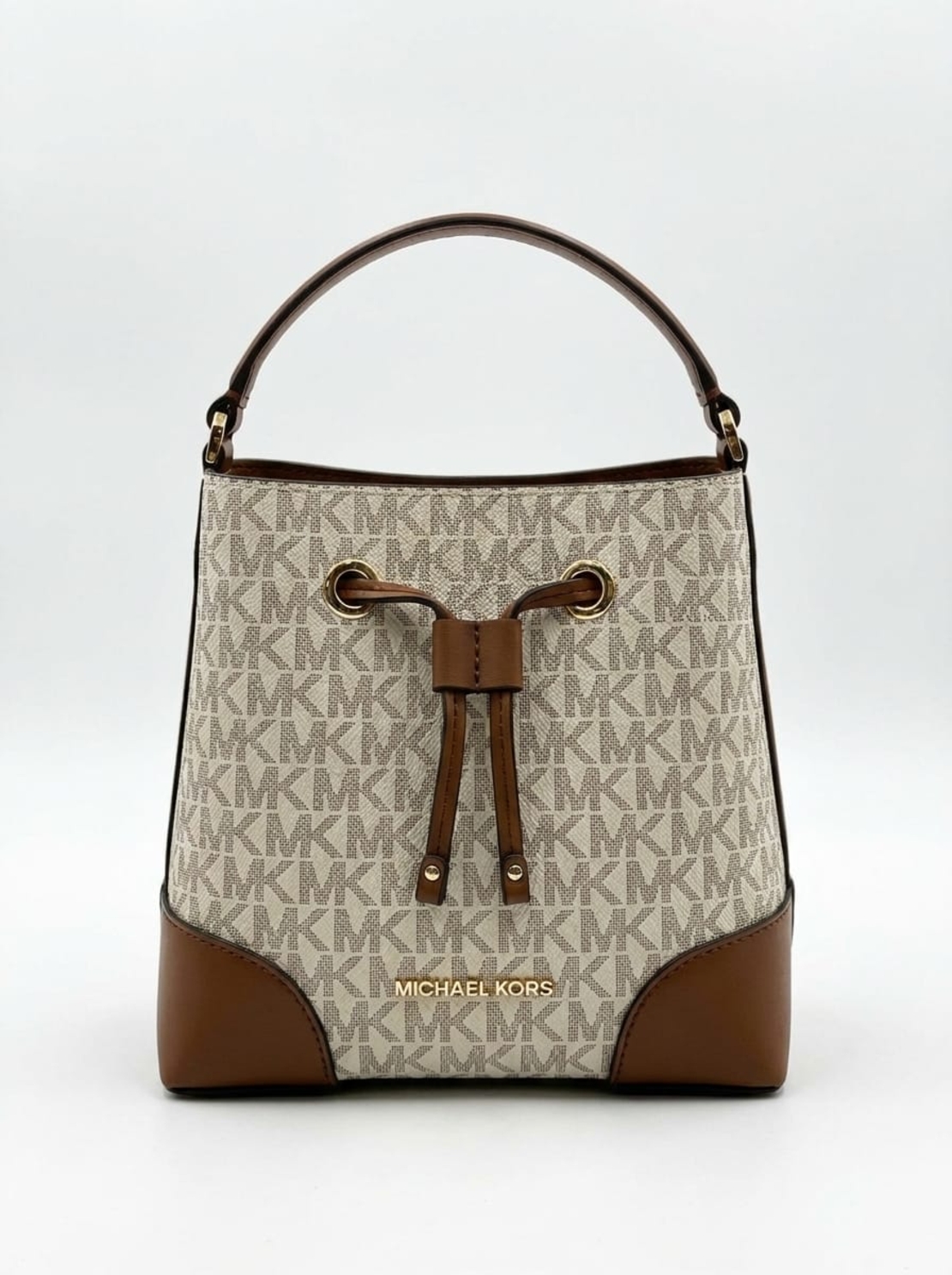 Michael Kors - תיק דלי יוקרתי בעיצוב לוגו קלאסי