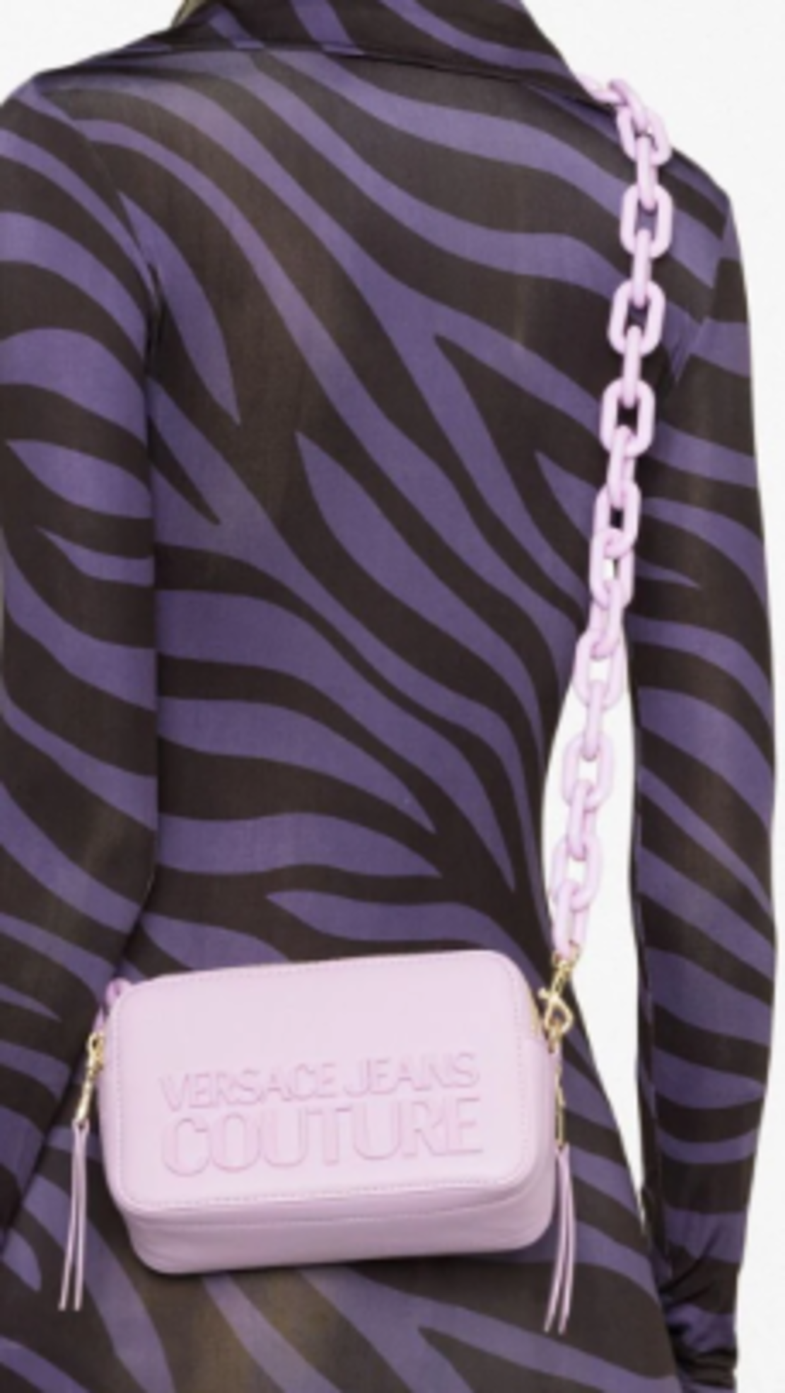 Versace Jeans Couture logo-embossed crossbody bag