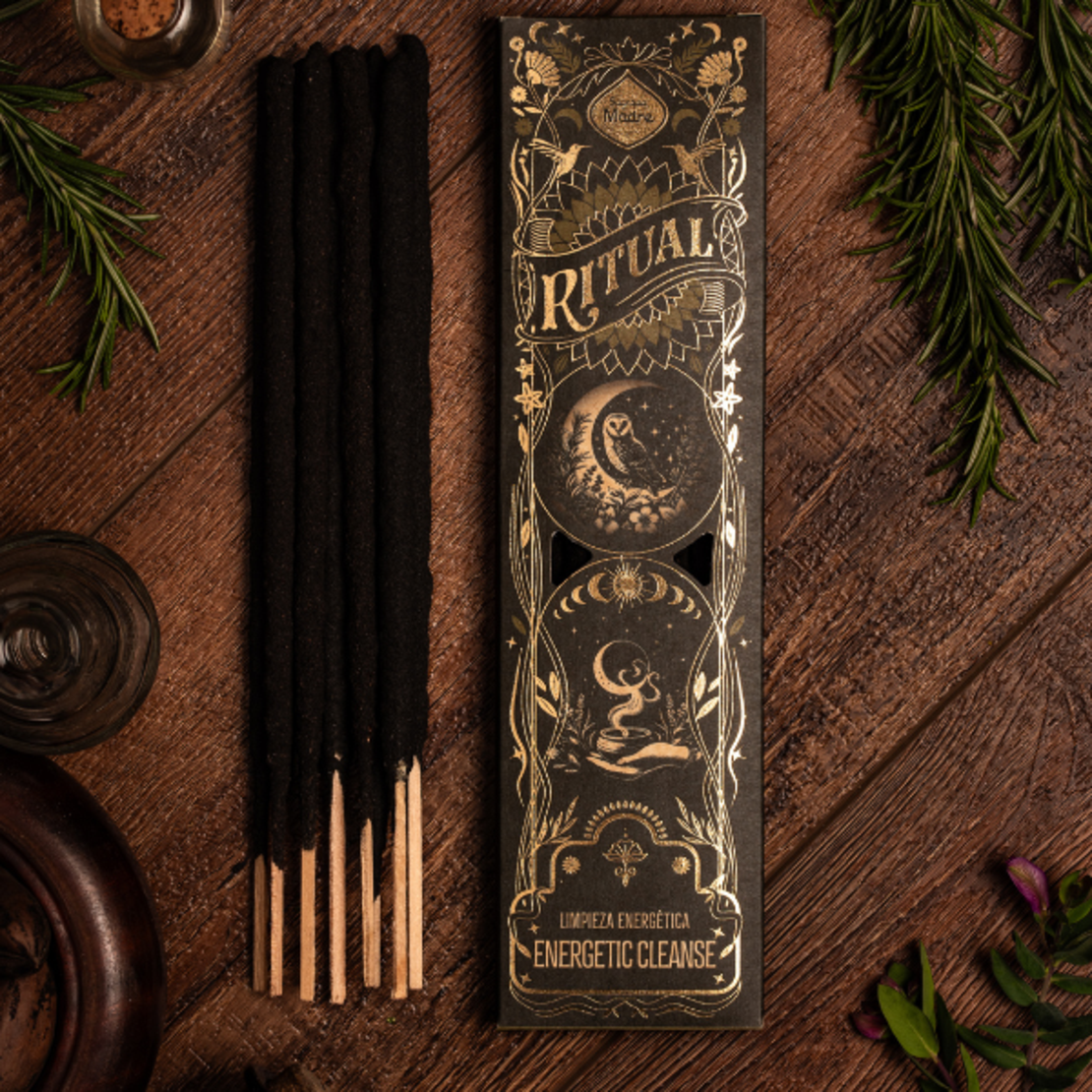 קטורת מקל טבעית - ריטואל ניקוי אנרגטי | איזון תדרים וחידוש פנימי