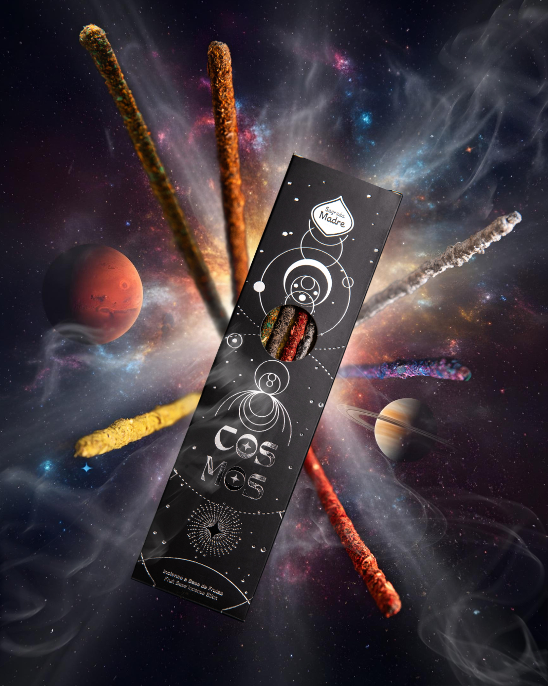 קטורת מקל טבעית - קוסמוס 7 | הרמוניה קוסמית