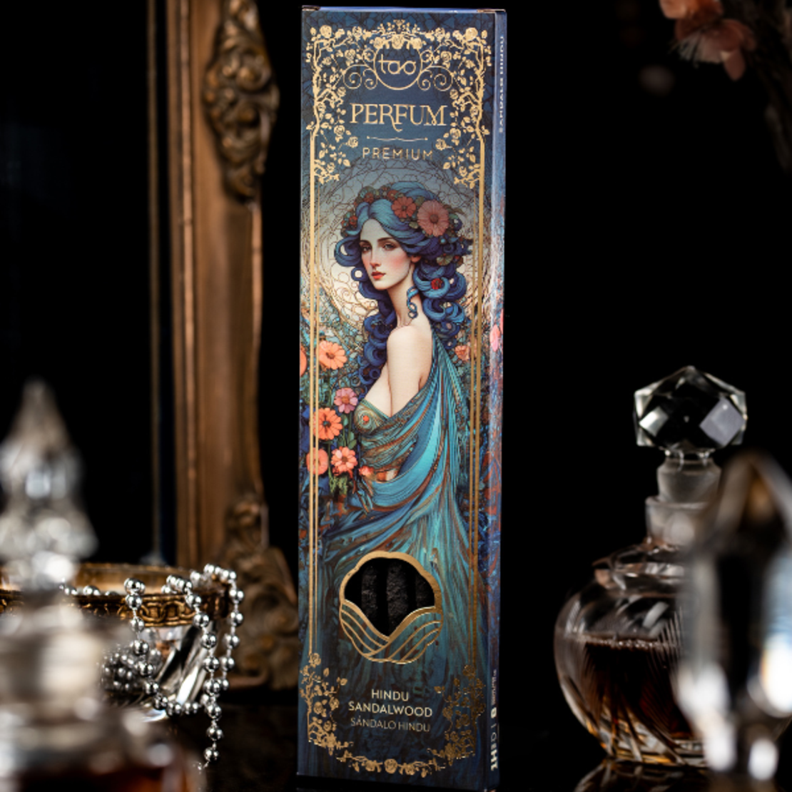 קטורת בושם טבעית סנדלווד ניחוח עמוק ועמיד Sagrada Madre