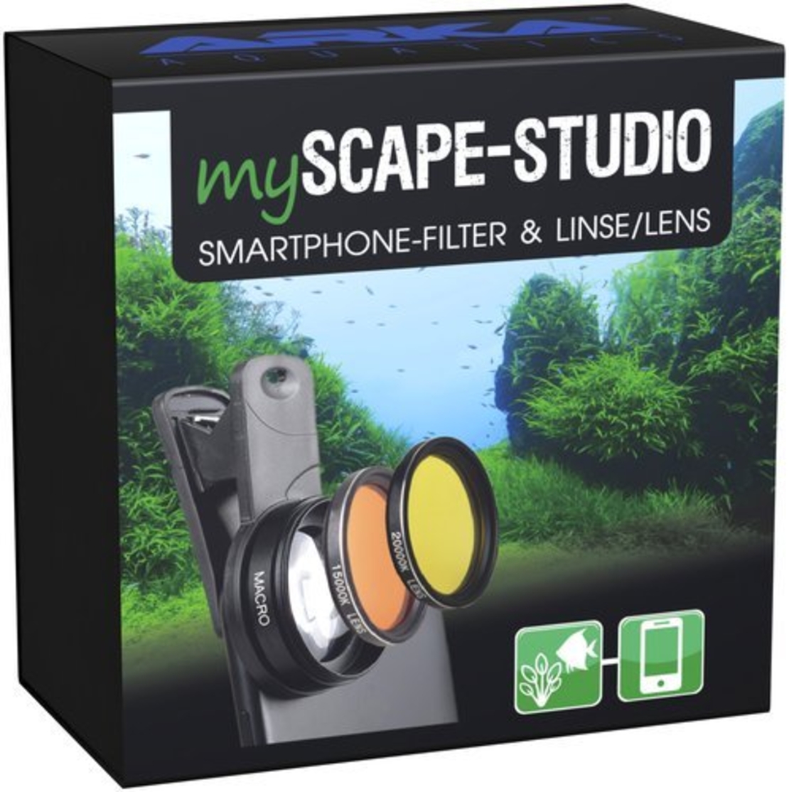 ערכת צילום למים מתוקים מיקרוב ליפט -  MICROBE LIFT myScape Studio