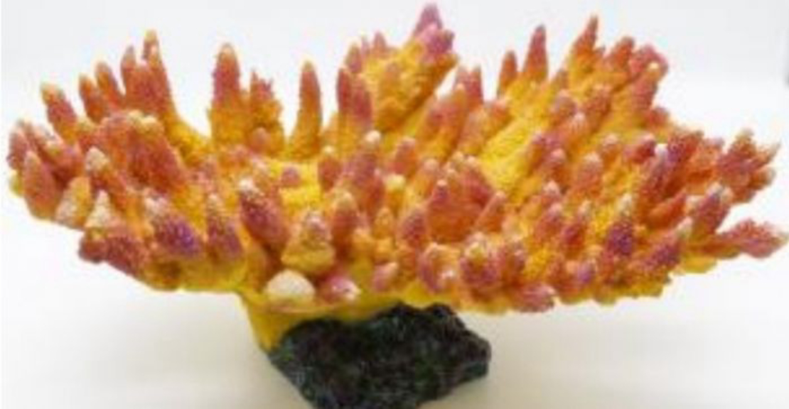 דקורציה אלמוג דגם SH 443 O למים מלוחים ומתוקים - Coral decoration model SH 443O for salt and fresh water