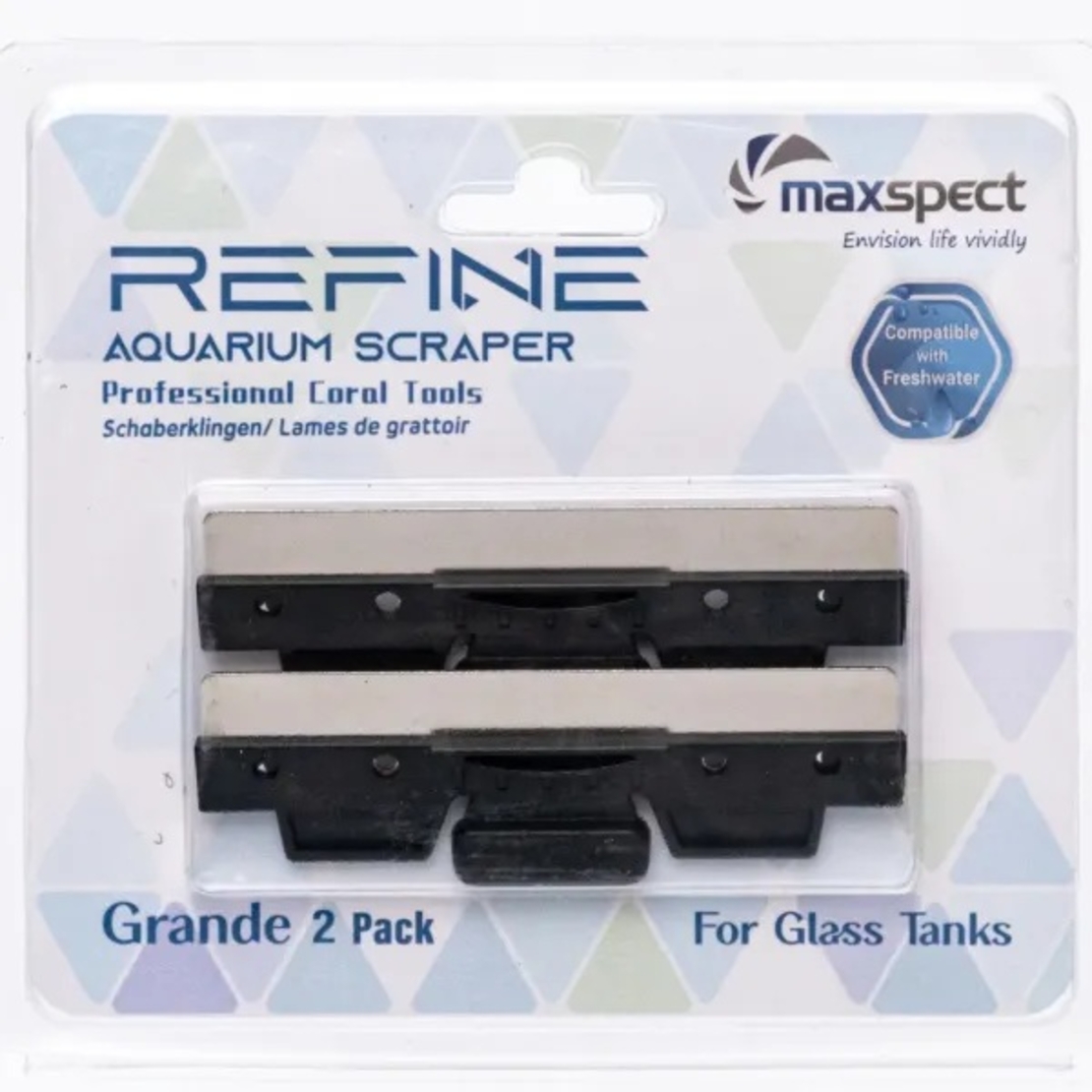 מקספקט ריפיין גרנדה 2 להבים חלופיים- Maxspect Refine Grande Stainless Steel Blades (2P)