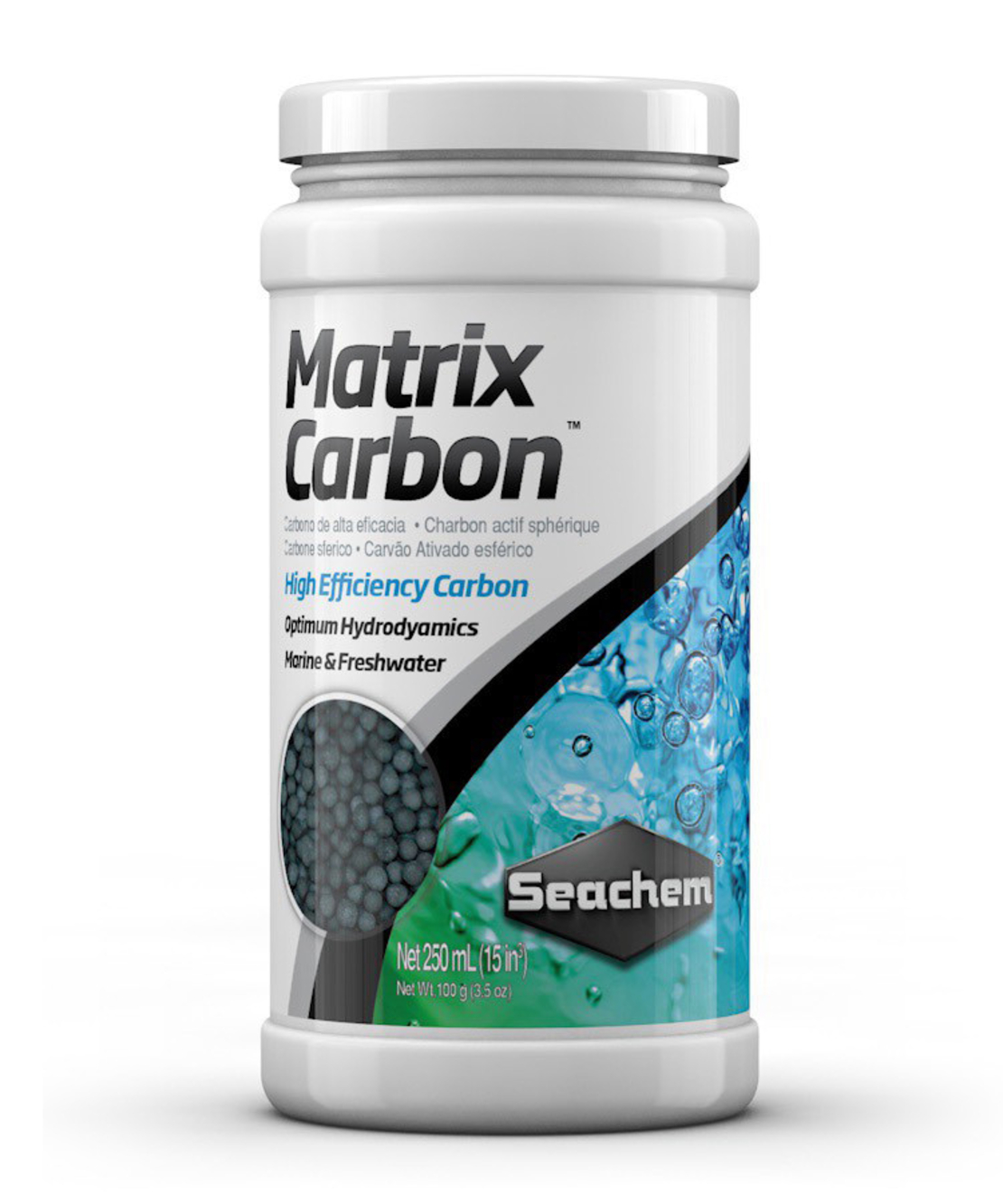 פחם פעיל מטריקס קרבון סיכם 1 ליטר - Seachem MatrixCarbon 1L