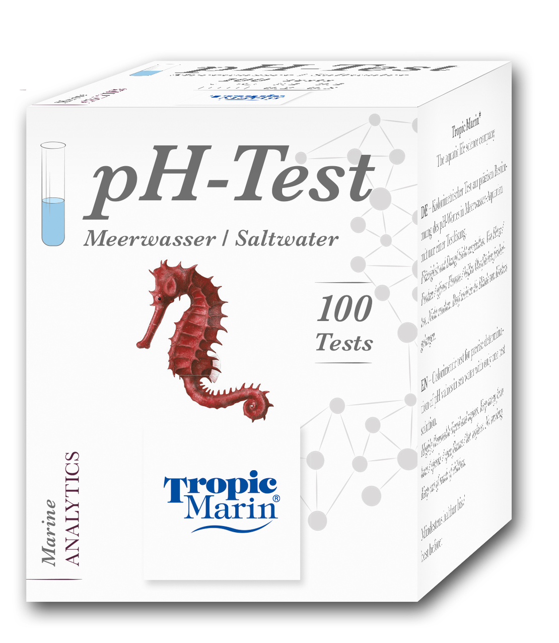 בדיקת פי.אייץ pH (חומציות) טרופיק מארין- Tropic Marin pH Test