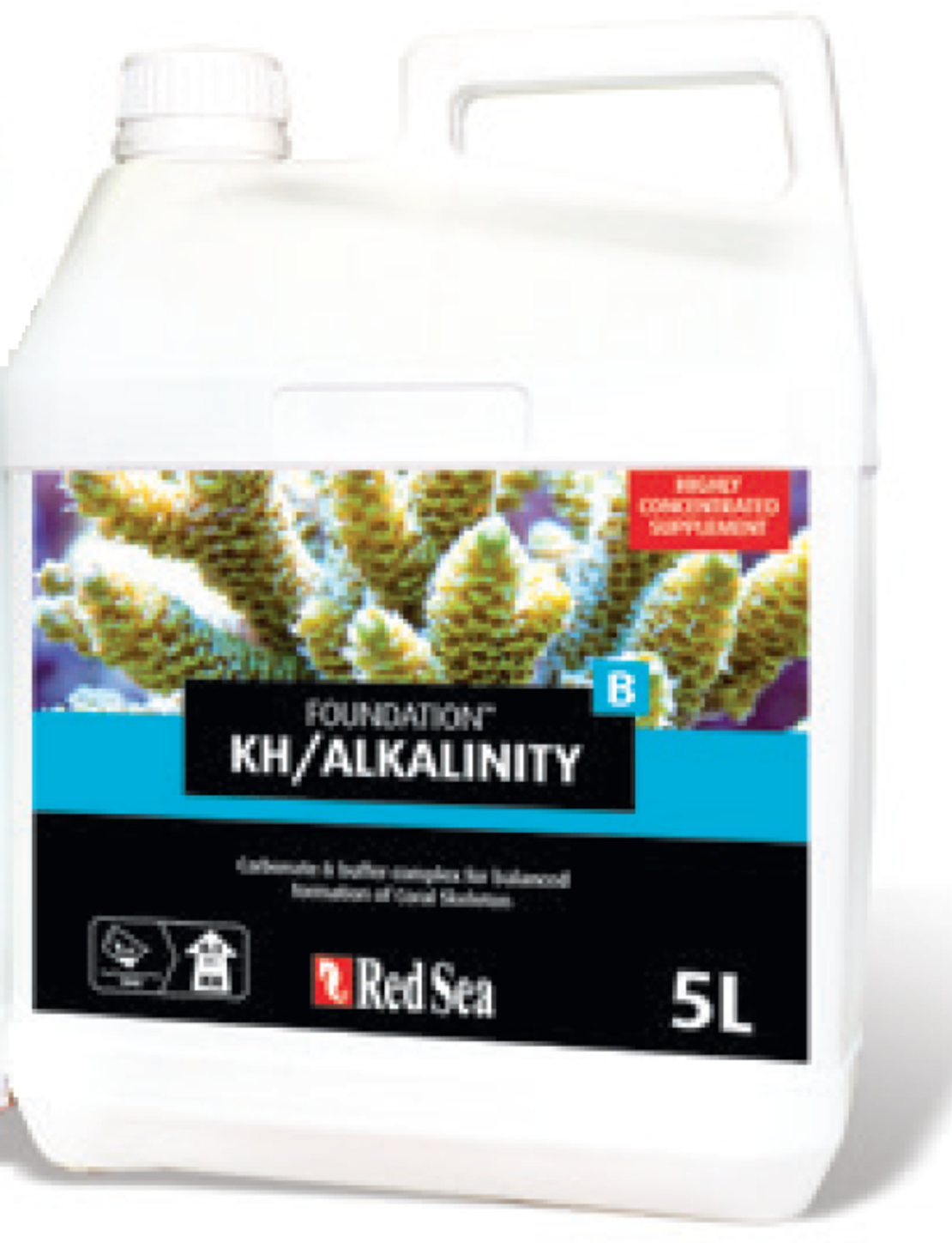 תוסף אלקלניות אלקליניטי נוזלי רד סי 5 ליטר RED SEA Foundation KH/Alkalinity