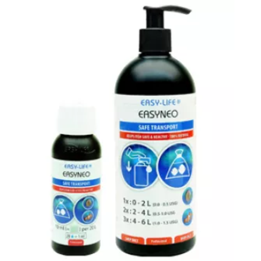 איזי ניאו תכשיר להובלה בטוחה ואקלום דגים איזי לייף 500 מ