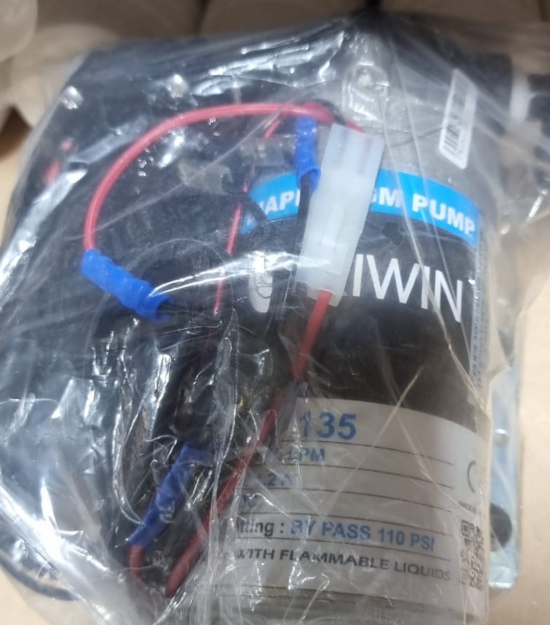 בוסטר מגביר לחץ מים למערכת אוסמוזה כולל חיישנים - Reverse osmosis Pressure Booster