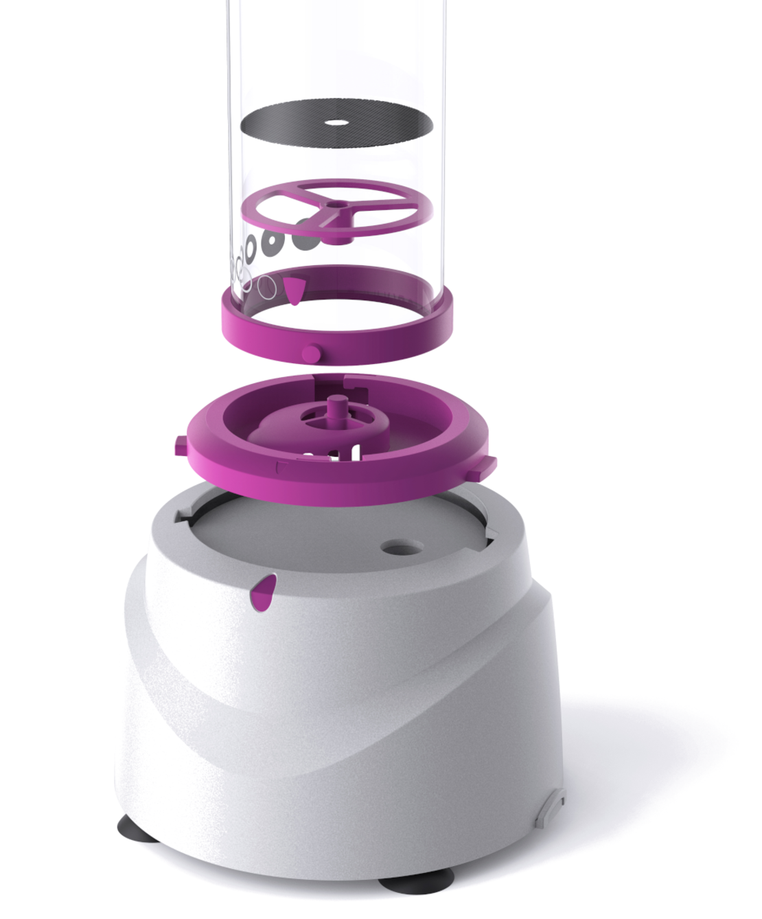 קולונה פטנט ניוס טורק 2 ליטר - Nyos Torq Patent Media Reactor 2L