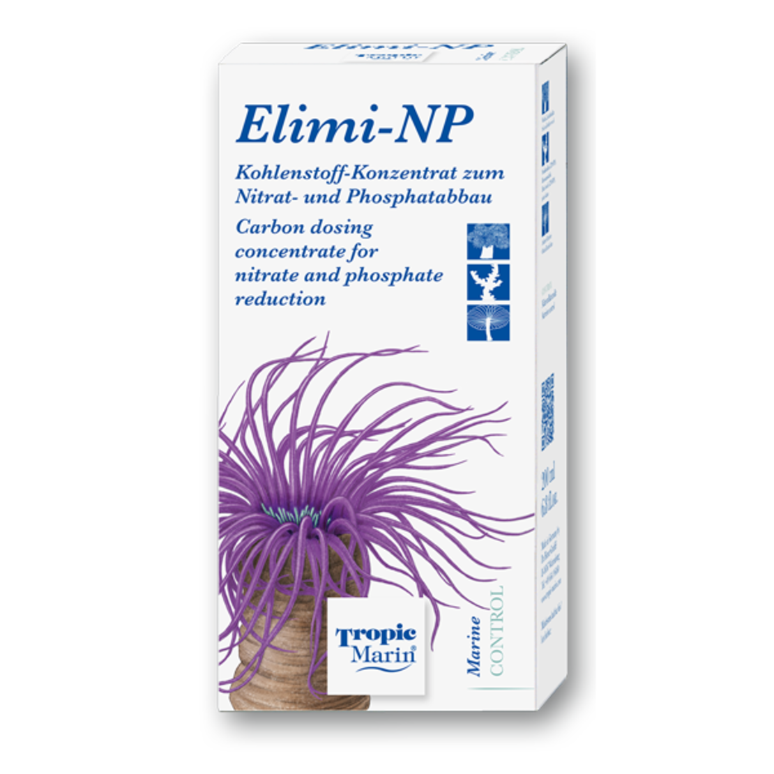 תוסף פחמן Elimi-NP טרופיק מארין להורדת ניטראט ופוספאט טבעית -  Tropic Marin Elimi Np