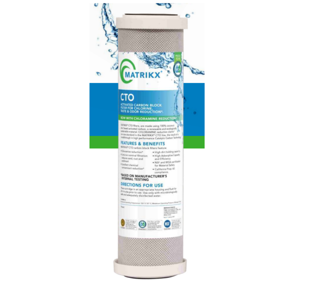 סנן פחם מטריקס למערכת אוסמוזה הפוכה - MATRIKX Carbon Filter for Reverse Osmosis