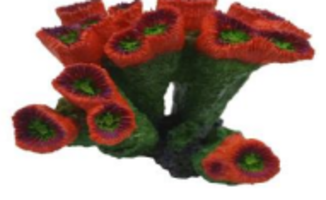 דקורציה אלמוג דגם HCL 037 R למים מלוחים ומתוקים - Coral decoration model HCL 037 R for salt and fresh water