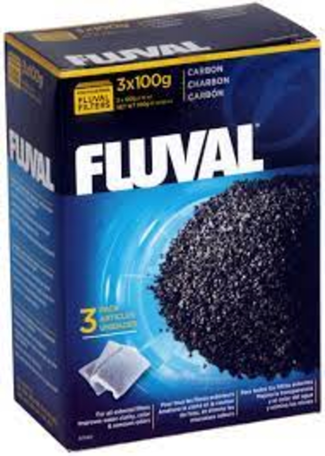 פחם פעיל פלובל 300 גרם - Fluval Active Carbon 300g