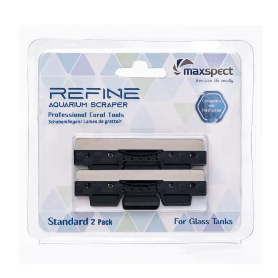 מקספקט ריפיין סטנדרט 2 להבים חלופיים - Maxspect Refine Standard Stainless Steel Blades (2P)