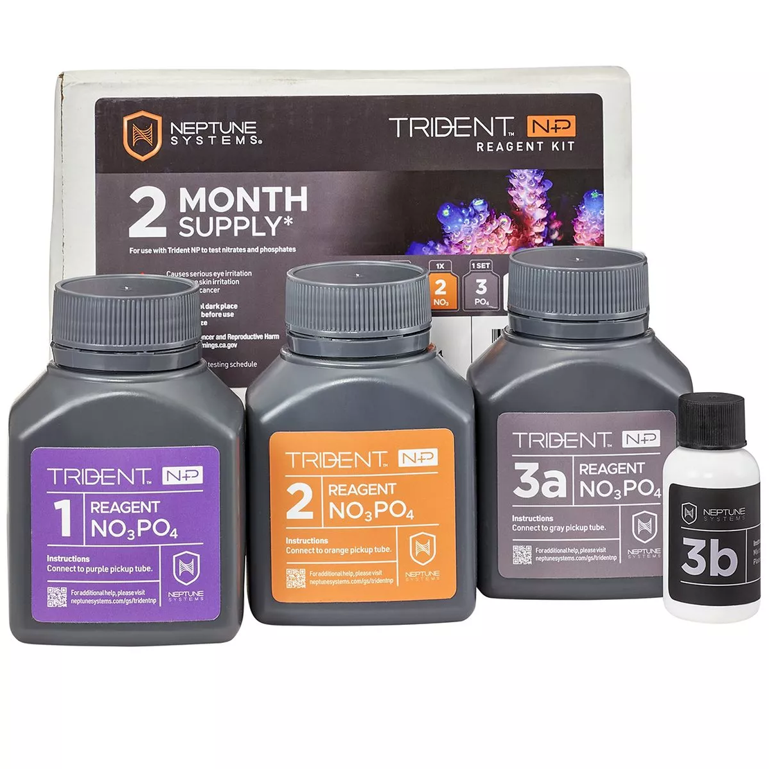 סט ריאגנטים אפקס טריידנט NP לחודשיים - TRIDENT NP 2 Months REAGENT KIT