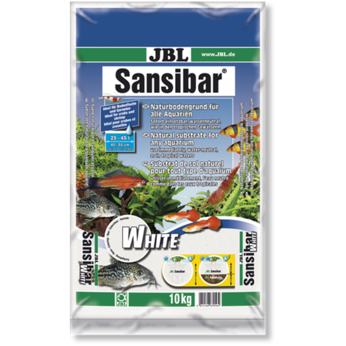 ג'יי בי אל חול סנסיבר לבן 10 קילו -  JBL Sansibar White