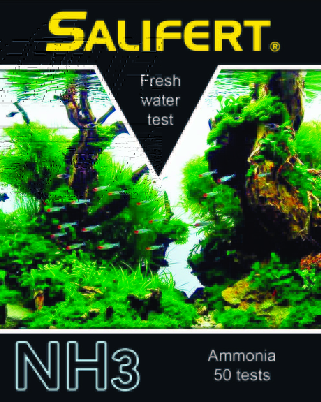 ערכת בדיקה אמוניה סליפרט למים מתוקים - Salifert Freshwater Ammonia NH3 test kit