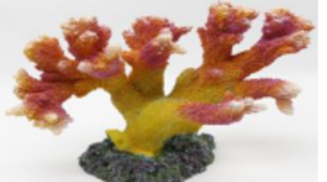 דקורציה אלמוג דגם SH 442 P מלוחים ומתוקים - Coral decoration model SH 442 for salt and fresh water