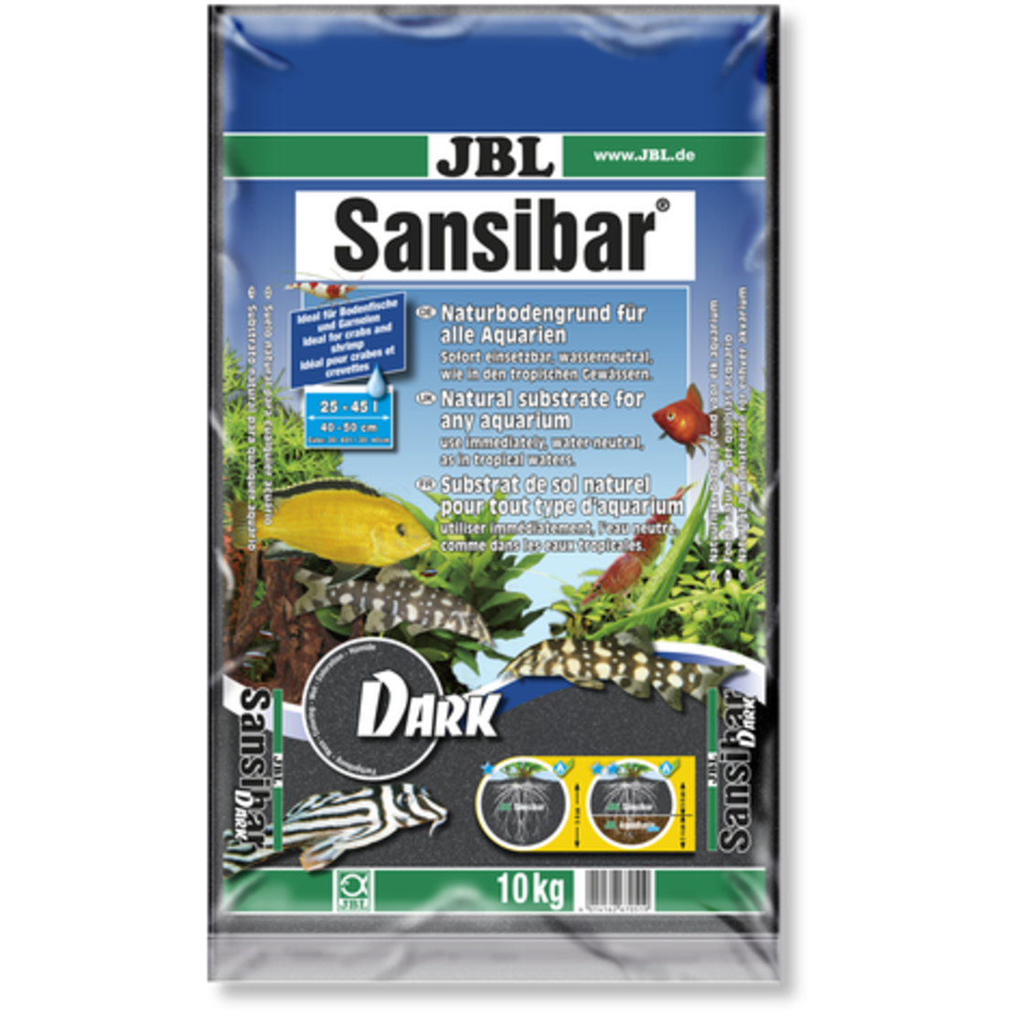 ג'יי בי אל חול סנסיבר כהה שחור 10 קילו -  JBL Sansibar Dark