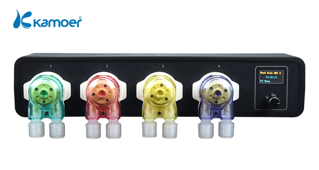 משאבת מינון X4PRO קמור 4 ראשים - Kamoer Dosing pump X4PRO