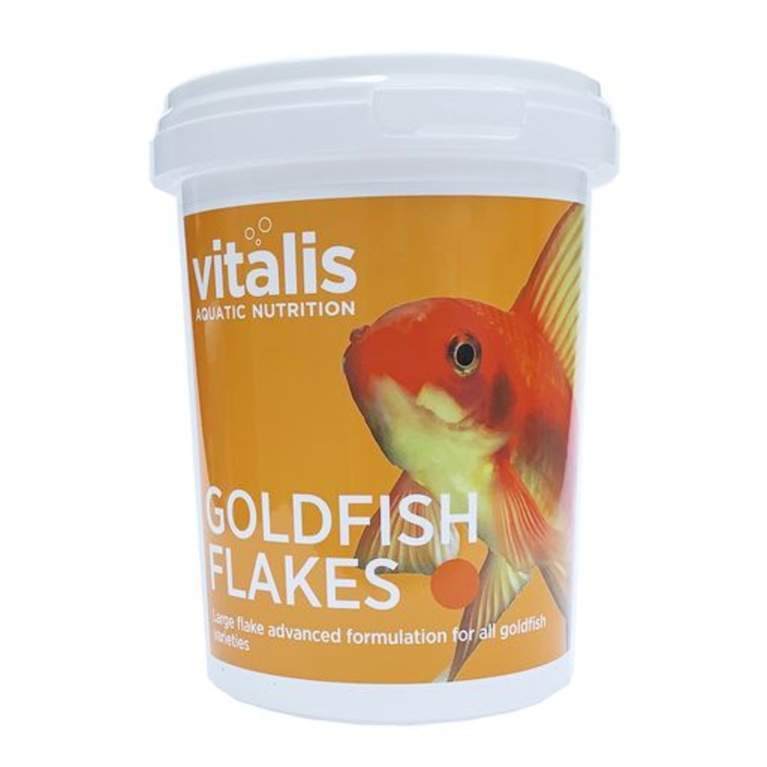 מזון דפים לדגי זהב ויטליס גולדפיש פלקס 40 גרם - Vitalis Gold Fish Flakes 40g