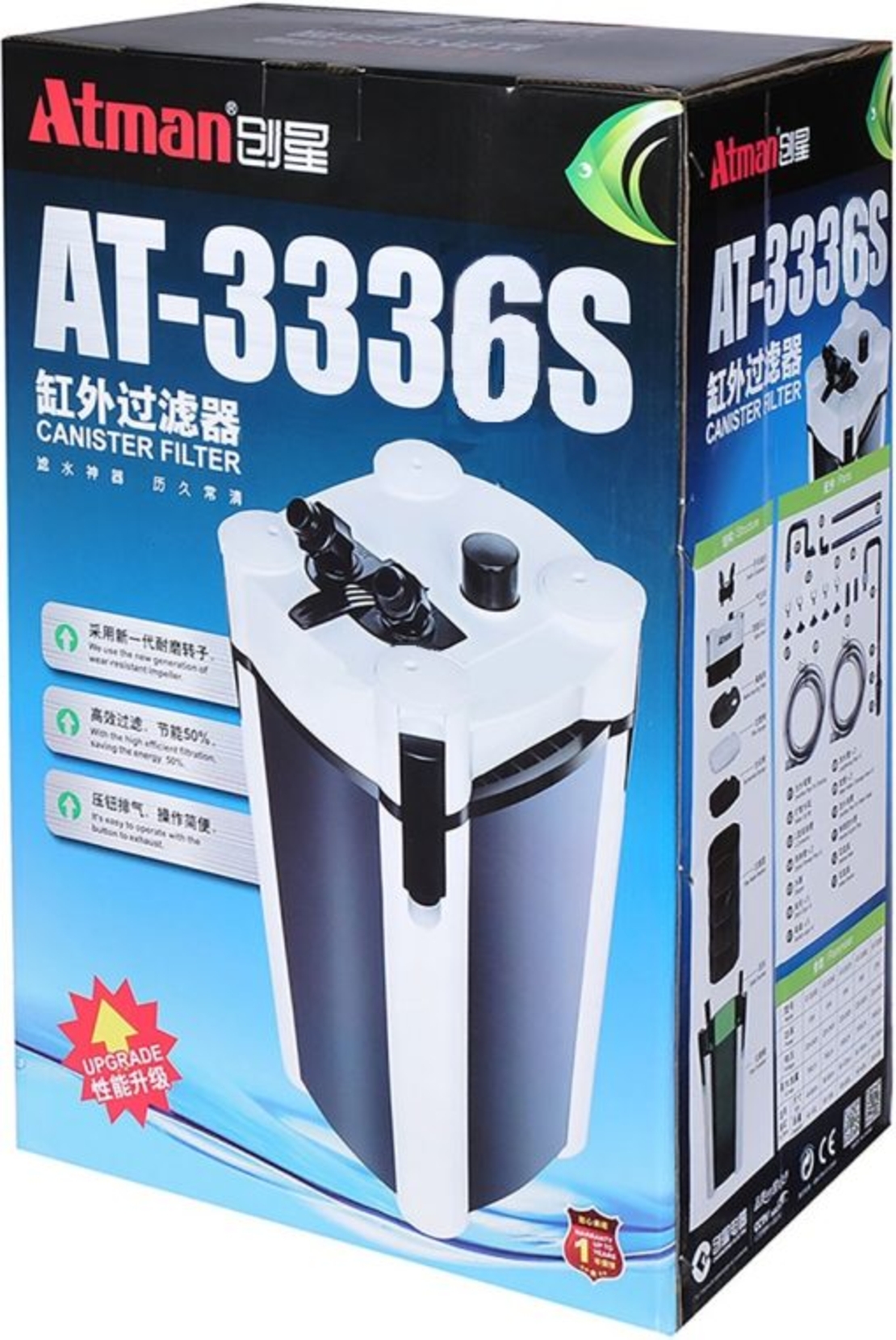 אטמן פילטר חיצוני דגם AT-3336s