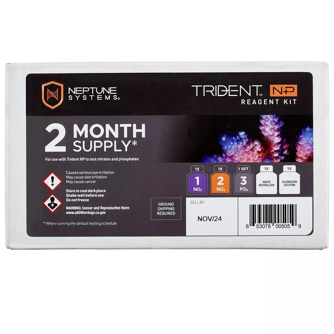 סט ריאגנטים אפקס טריידנט NP לחודשיים - TRIDENT NP 2 Months REAGENT KIT