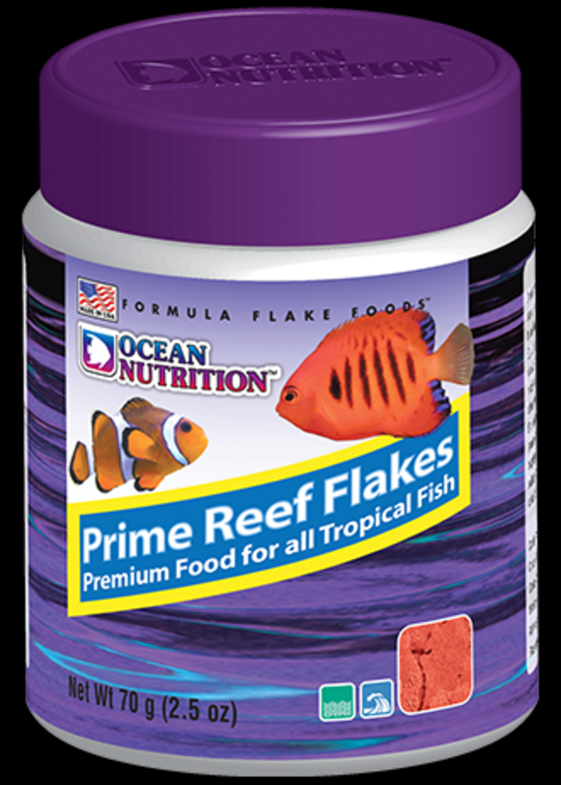 מזון דפים פריים ריף אושן נוטרישן 70 גרם - Ocean Nutrition Prime Reef Flakes 70g