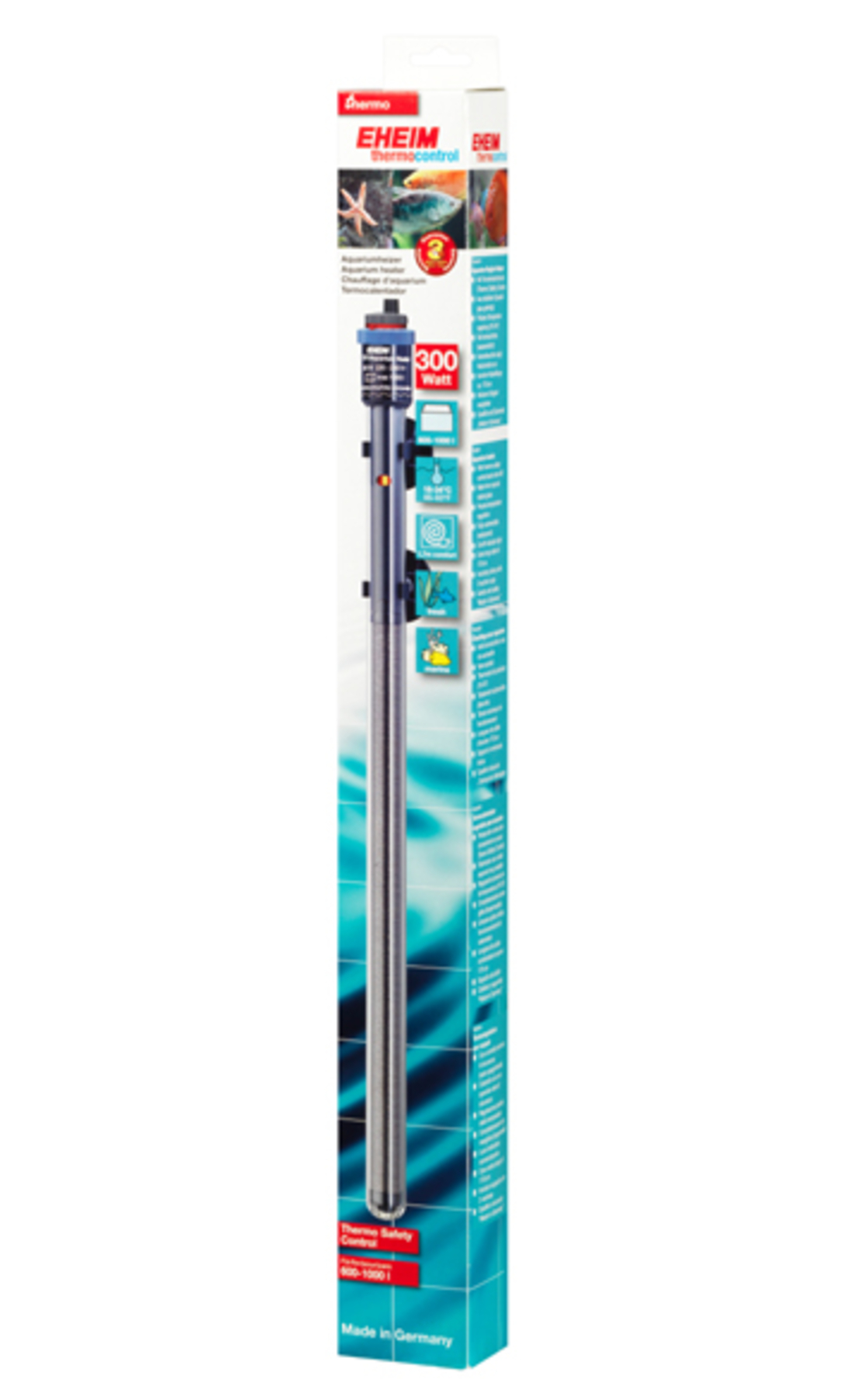 גוף חימום לאקווריום 200 וואט אהיים  -  EHEIM Heater 200W