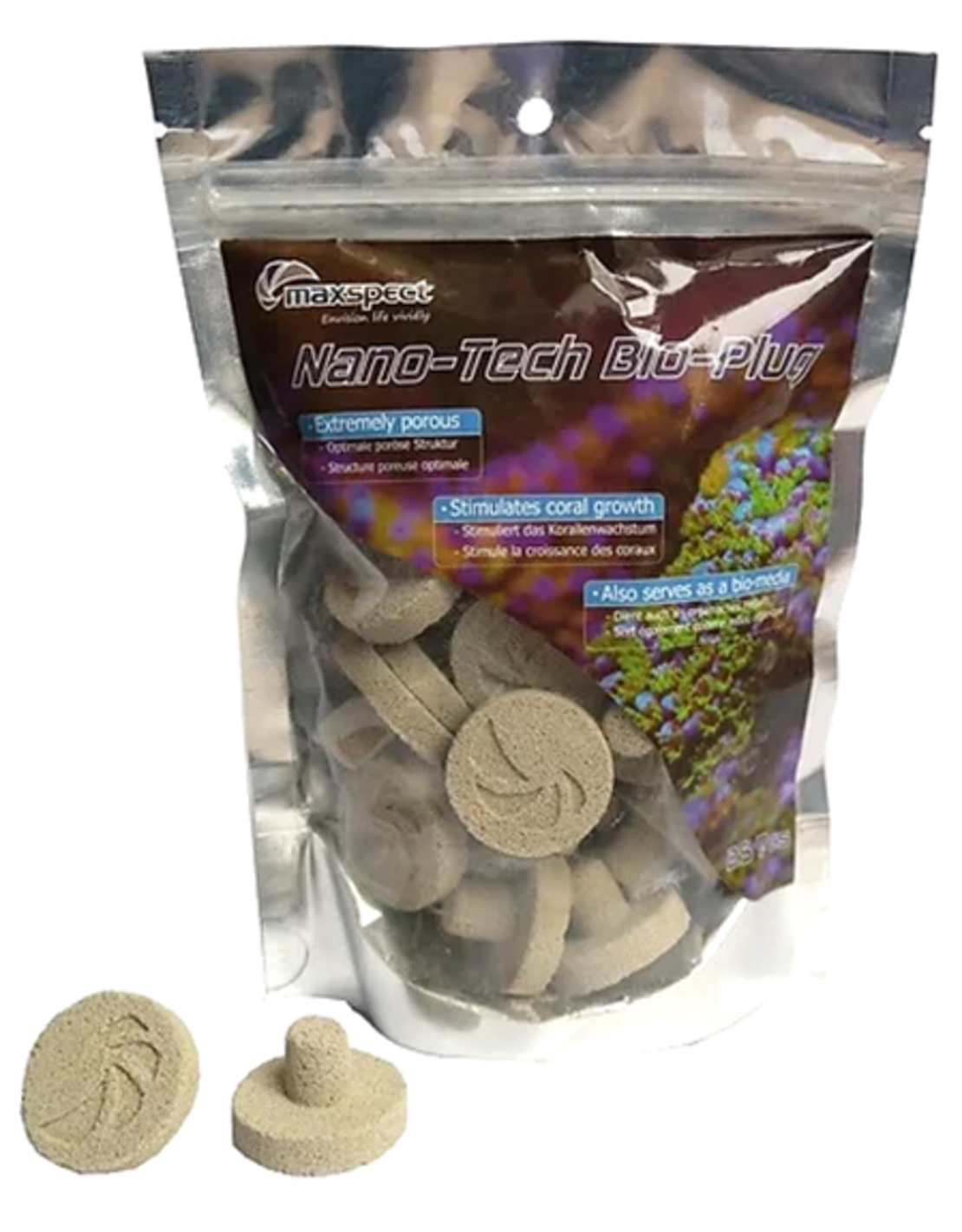 פלאגים לאלמוגים מקספקט 25 יחידות - Plugs for corals Maxspect 25 units