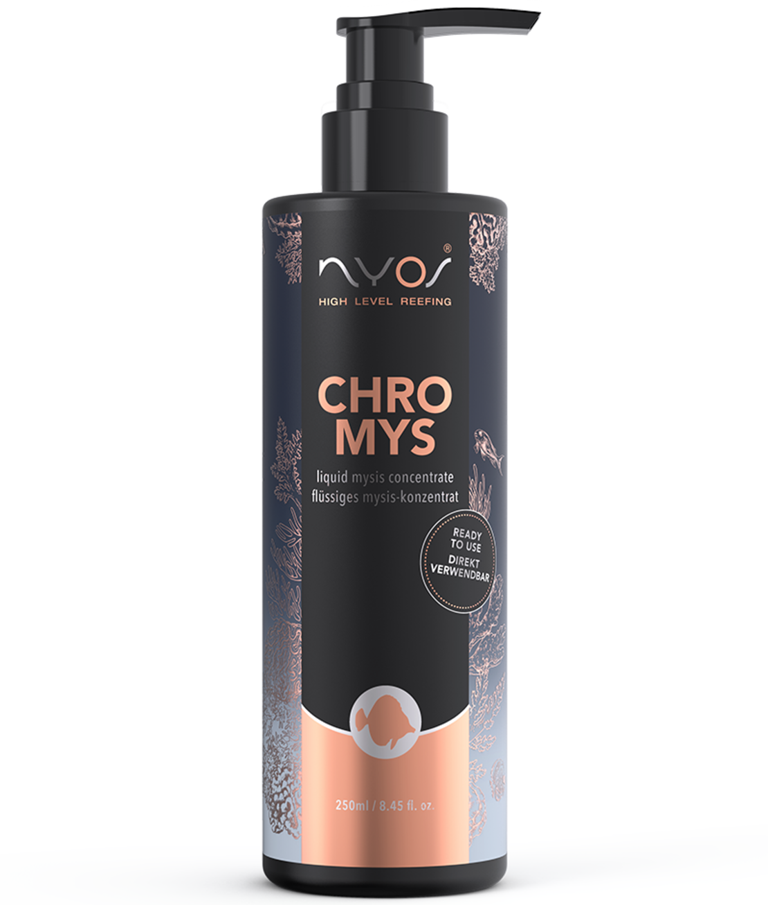 פלנקטון נוזלי מרוכז CHROMIS מייסיס להזנת אלמוגים ודגים ניוס 250 מ