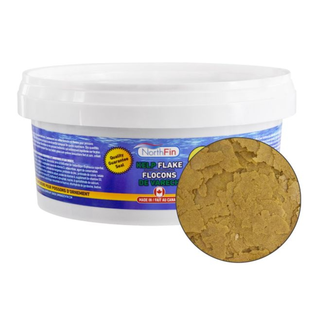מזון דגים דפים קלפ פלייקס נורת' פין 65 גרם - Northfin Kelp Flakes 65G