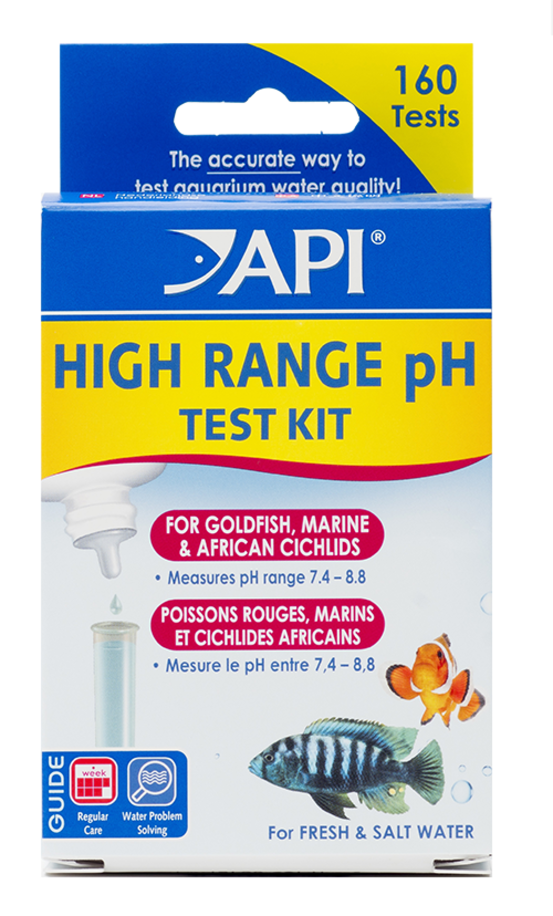 אי.פי.איי ערכת בדיקה פי אץ' גבוה - API High pH test kit