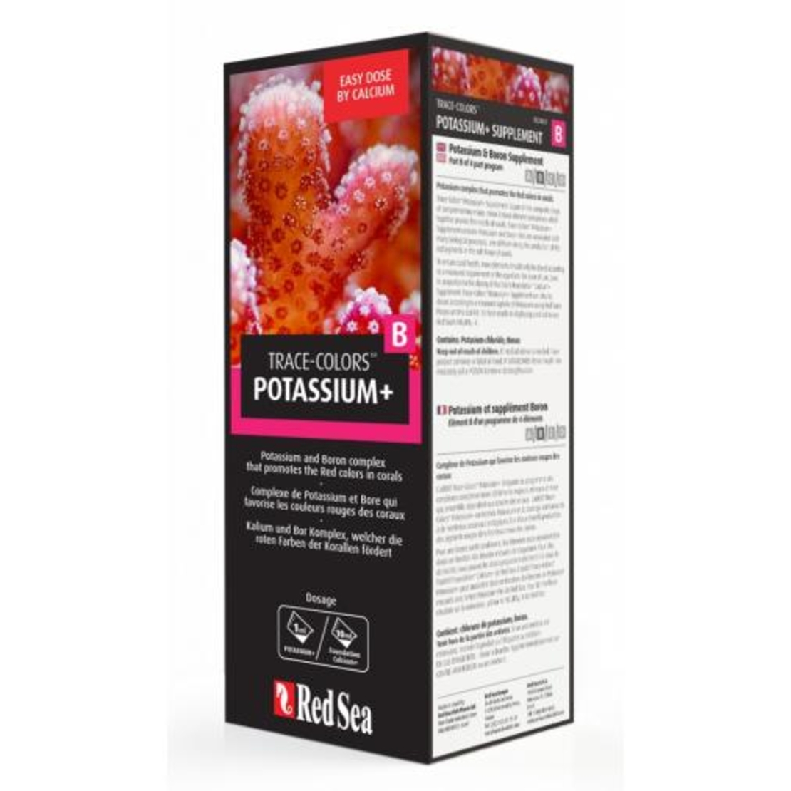 תוסף אשלגן+ טרייס קולורס B רד סי 500 מ”ל - Potassium+ Trace Colors B