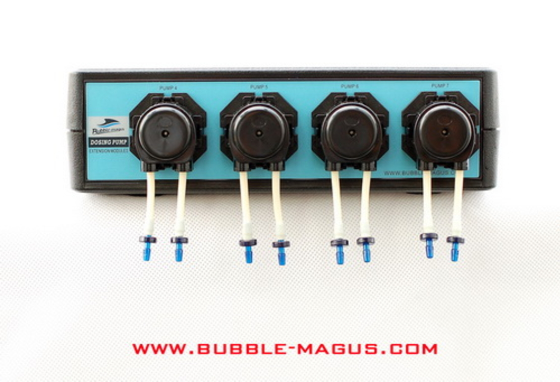 משאבת מינון באבל מגוס 4 ראשים + בקר - Bubble Magus Dosing Pump 4 head + controller