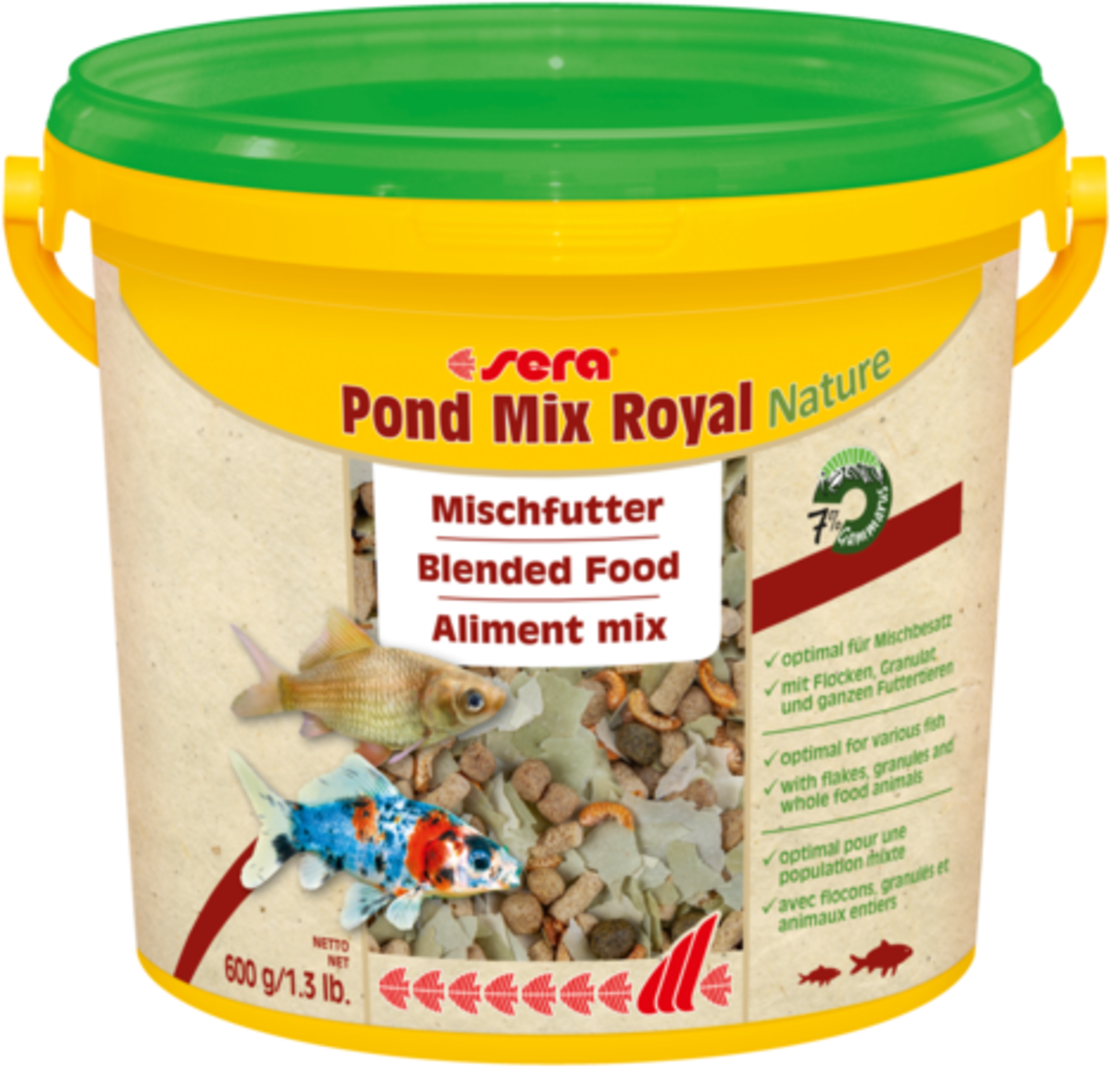 סרה פונד מיקס רויאל נייצ'ר  3.8 ליטר -  Sera Pond Mix Royal Nature 3.8 L